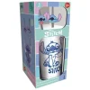 Stor Lilo & Stitch Glass Tumbler with Straws Stitch 485 ml