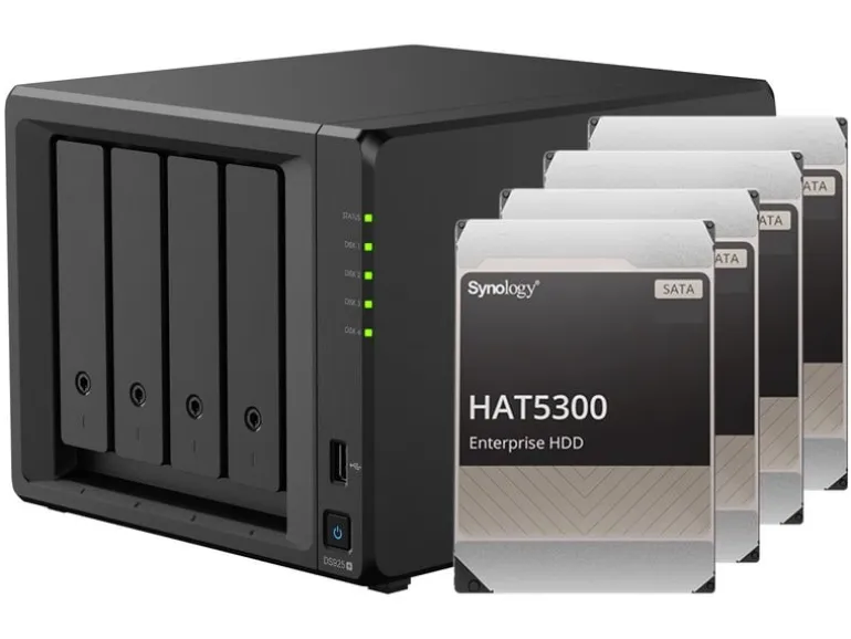 Synology NAS Diskstation DS925+ 4-bay Synology Enterprise HDD 16 TB