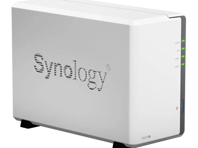 Synology NAS DS223j 2-bay WD Red Plus 4 TB