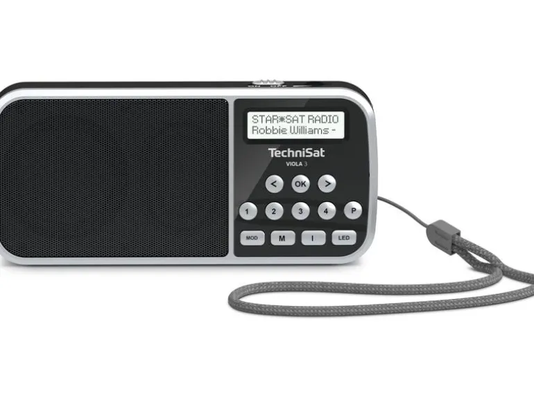 Technisat DAB+ Radio Viola 3 Schwarz