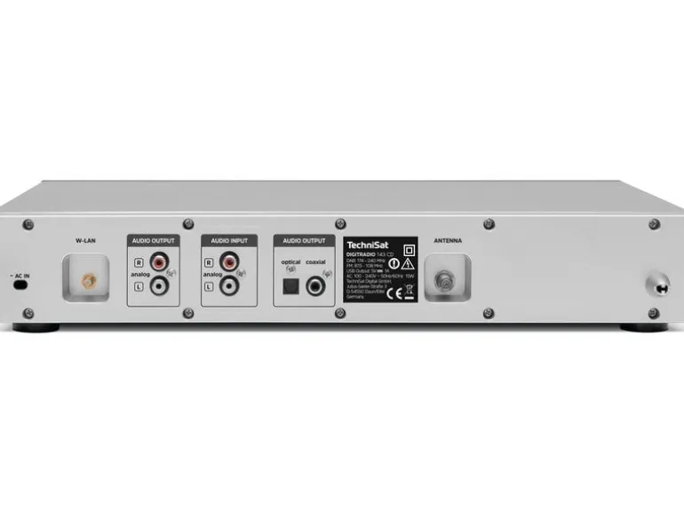 Technisat Radio-Tuner DigitRadio 143 CD V3 Silber