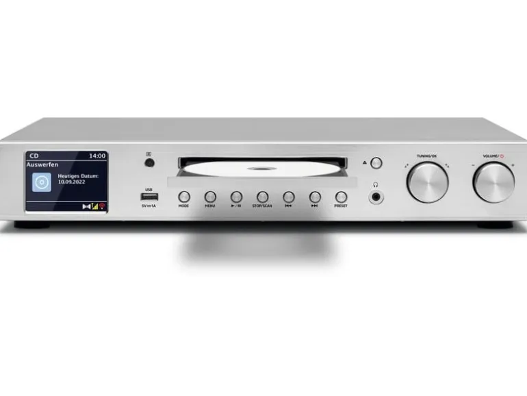 Technisat Radio-Tuner DigitRadio 143 CD V3 Silber