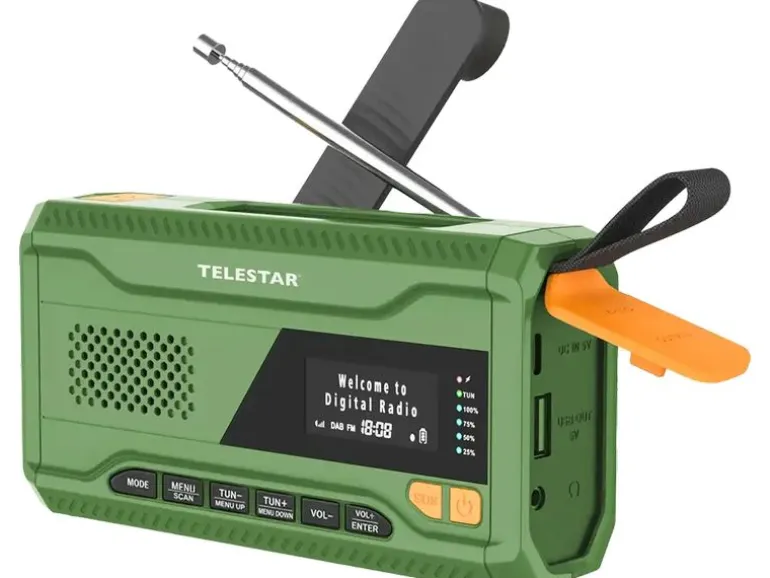 Telestar TOP NO. 5 DAB+/UKW, LED-Leuchte, SOS-Funktion