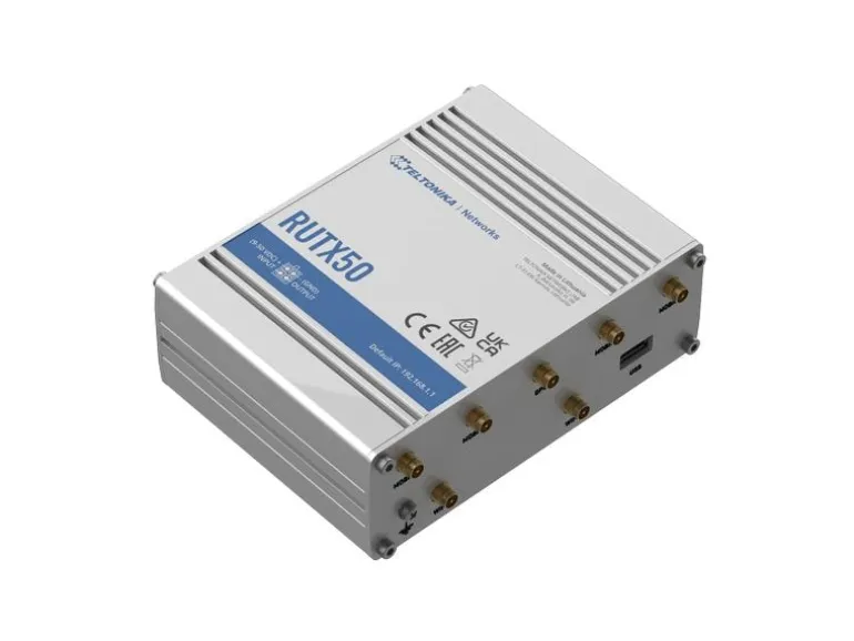 Teltonika 5G-Industrie-Router RUTX50 5G, WiFi-5, 5x GE LAN