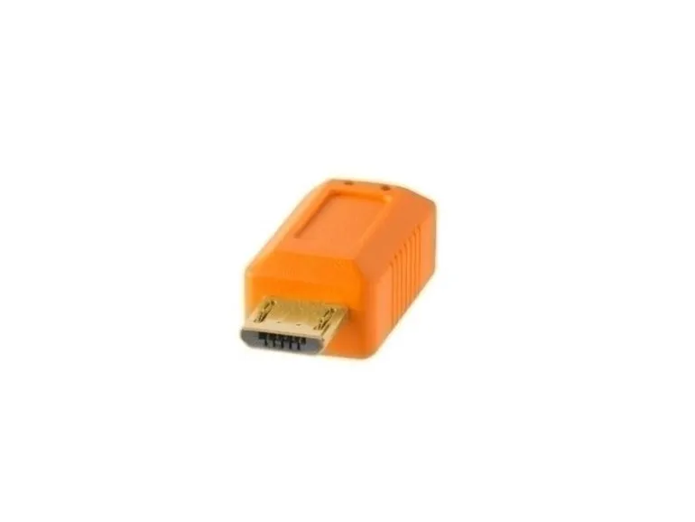 Tether Tools Kabel TetherPro USB 2.0 zu Micro-B 5-Pin, 4.6 m Orange