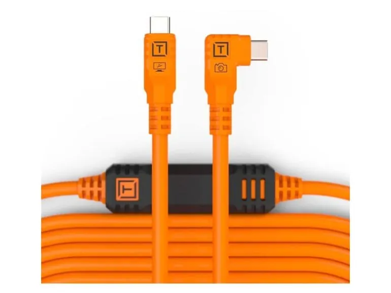 Tether Tools TetherPro USB-C to USB-C, gerade auf rechtwinklig