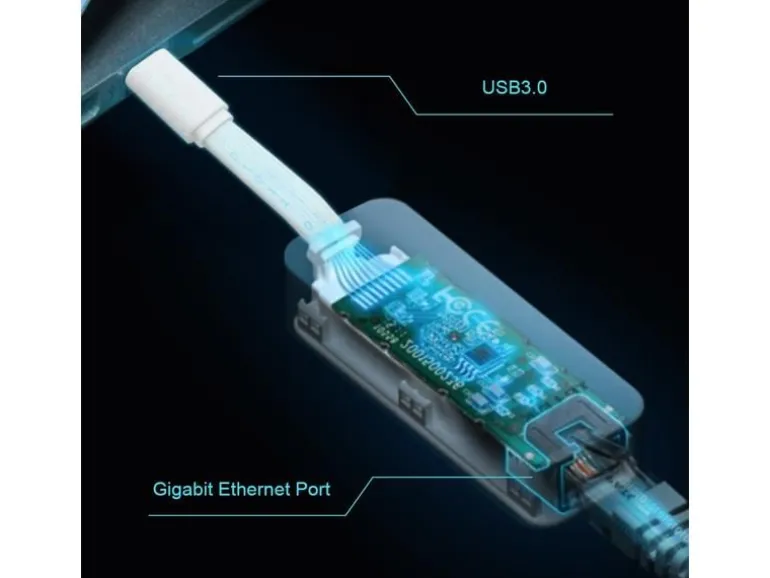 TP-Link Netzwerk-Adapter UE300C USB Typ-C