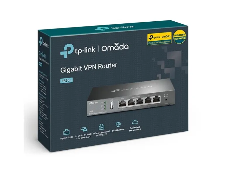 TP-Link VPN-Router Omada Gigabit VPN Business Router ER605