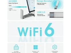 TP-Link WLAN-AX USB-Adapter Archer TX50UH