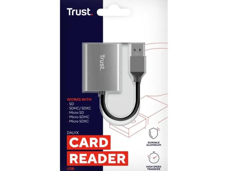 Trust Card Reader Extern USB-A