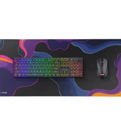Trust Gaming-Mausmatte GXT 759 XXL Blau/Lila/Schwarz