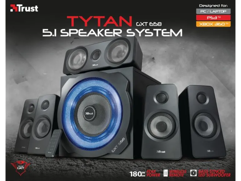 Trust PC-Lautsprecher GXT 658 Tytan