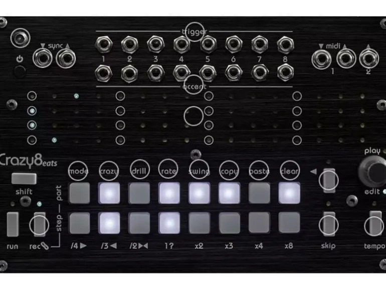 Twisted Electrons Crazy8 Beats Crazy8 Beats Sequencer