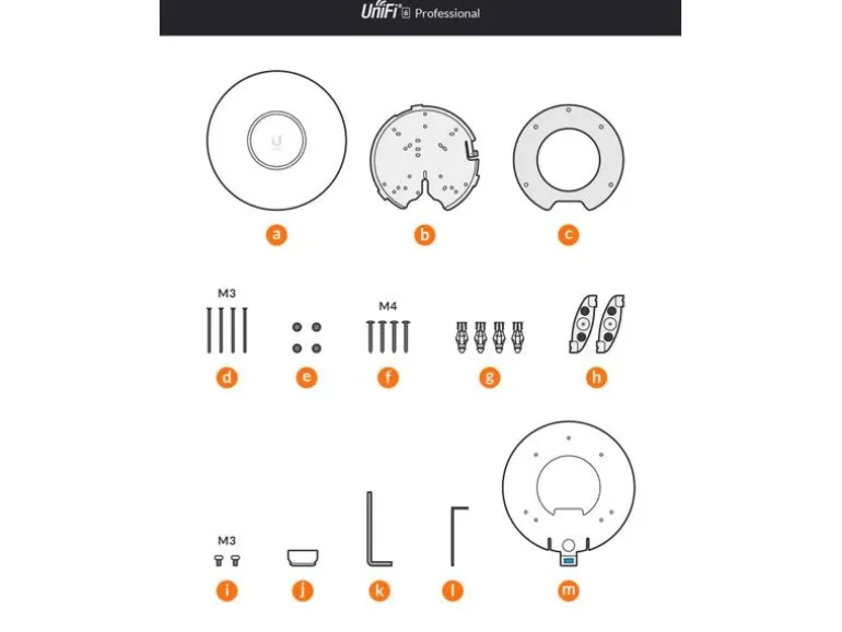 Ubiquiti Access Point UniFi 6 Professional U6-PRO