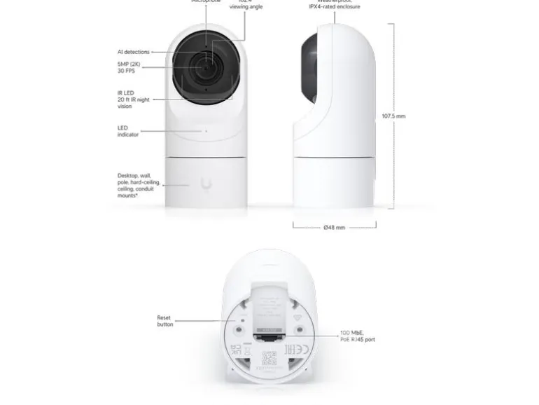 Ubiquiti Netzwerkkamera G5 Flex