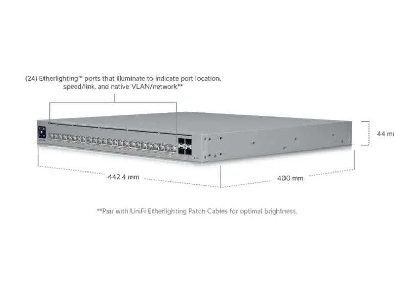 Ubiquiti PoE Switch UniFi USW-Pro-HD-24-PoE 28 Port