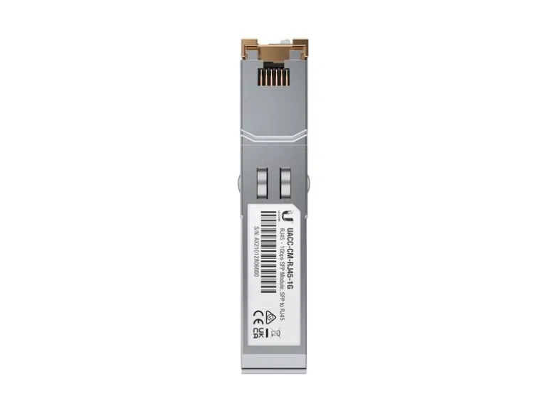 Ubiquiti SFP Modul UACC-CM-RJ45-1G, 1Gbps 1G RJ-45 Kupfer