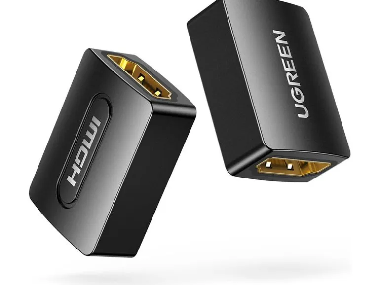 Ugreen Adapter 20107 4K HDMI Buchse zu Buchse Gold Schwarz