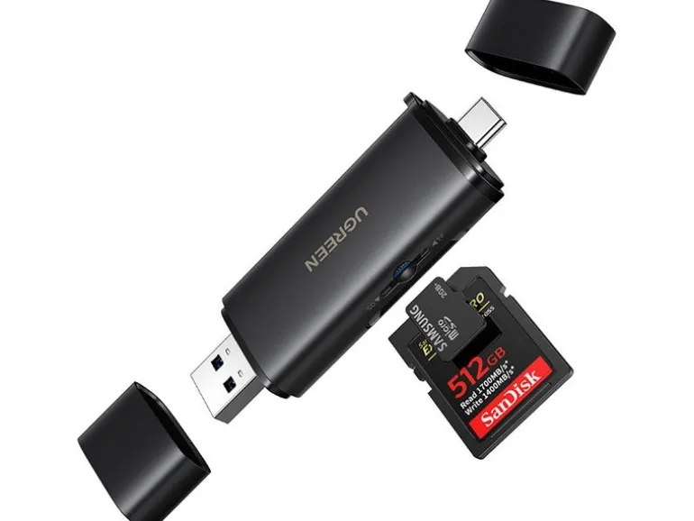 Ugreen Card Reader Extern Ugreen CM803 USB / USB-C, SD – microSD