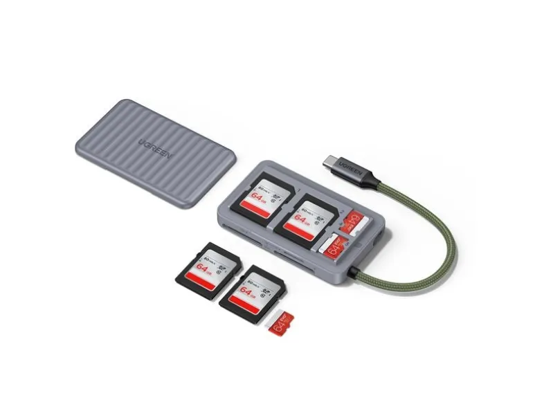 Ugreen Card Reader Extern Ugreen 55886 mit SD-Karten-Ablage
