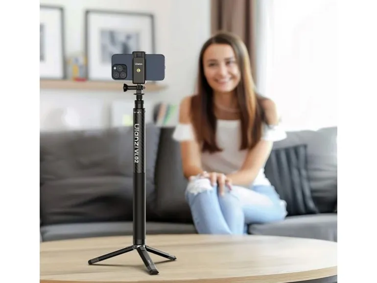Ulanzi VL02 Selfie Stick aus Karbon, 2.7m