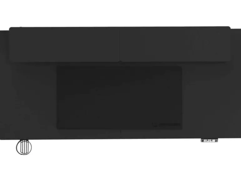 Ultradesk Gaming Tisch Highlander XXL Schwarz