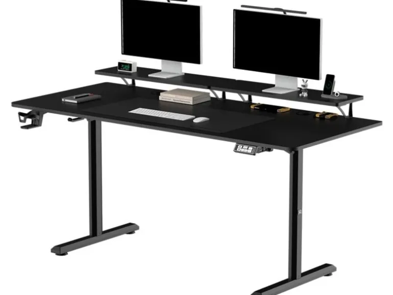 Ultradesk Gaming Tisch Highlander XXL Schwarz
