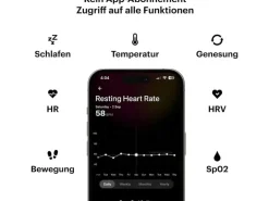 Ultrahuman Ring AIR Grösse: 10, Dunkelgrau
