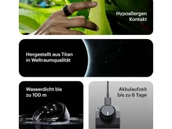 Ultrahuman Ring AIR Grösse: 8, Grau