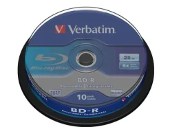 Verbatim BD-R 25 GB, Spindel (10 Stück)