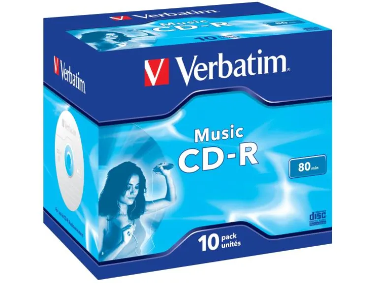 Verbatim CD-R 0.7 GB, Jewelcase (10 Stück)