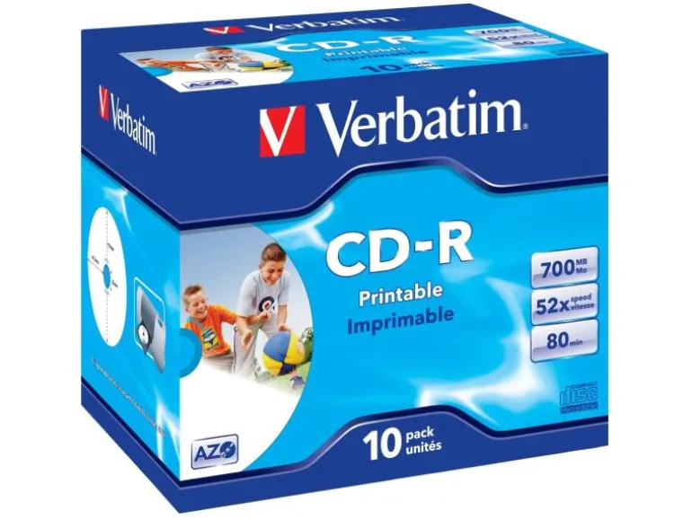 Verbatim CD-R 0.7 GB, Jewelcase (10 Stück)