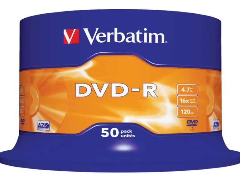 Verbatim DVD-R 4.7 GB, Spindel (50 Stück)
