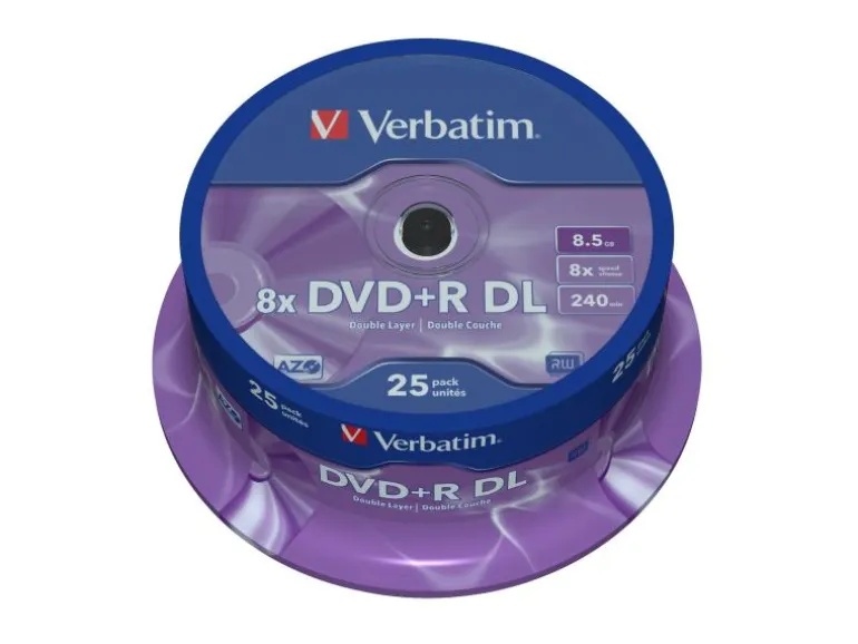 Verbatim DVD+R 8.5 GB, Spindel (25 Stück)