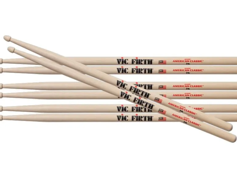 Vic Firth Drumsticks 7A – Value Pack
