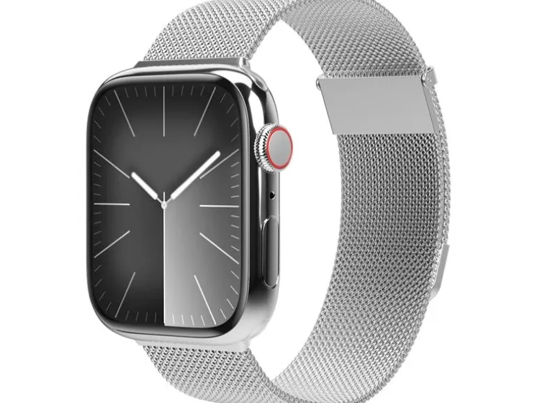 Vonmählen Armband Milanese Loop 2 Apple Watch 44/45/46/49 mm Silver