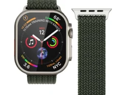 Vonmählen Armband Woven Loop Apple Watch 44/45/46/49 mm Olive