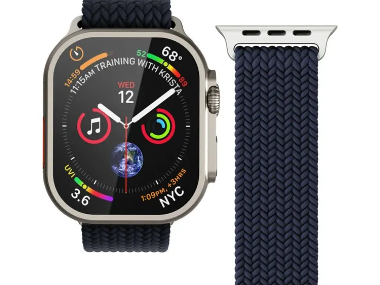 Vonmählen Armband Woven Loop Apple Watch 40/41/42 mm Navy