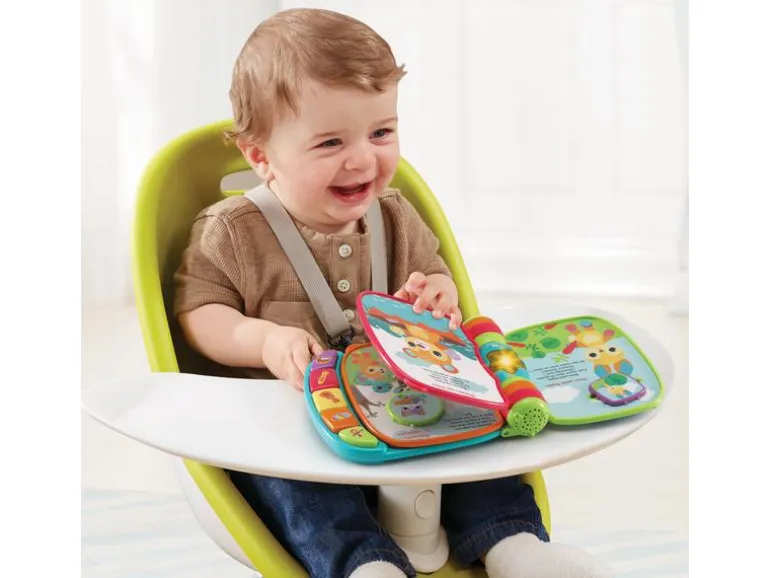 Vtech Musikspielzeug Livre enchanté des Baby loulous bleu -FR-