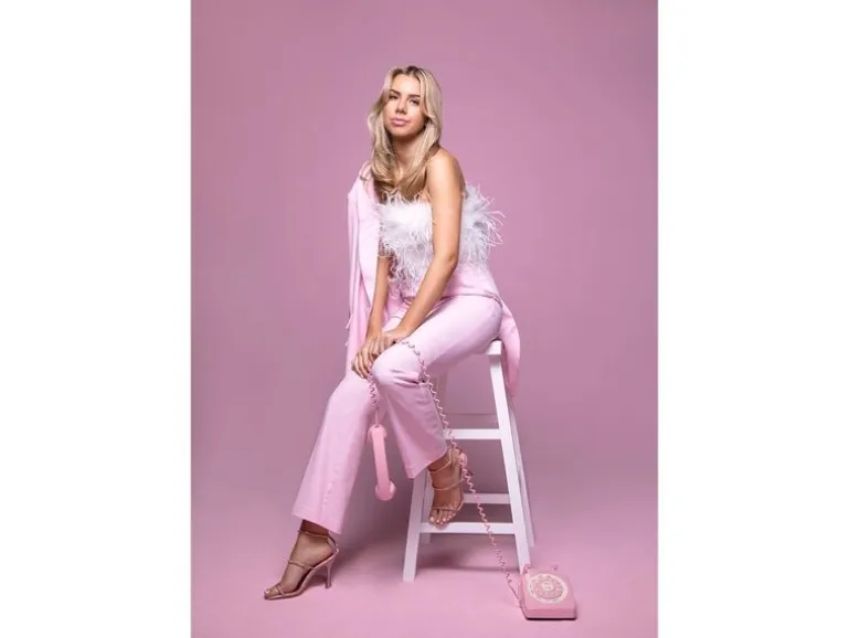 Westcott Hintergrund Faltenresistent 270 x 300 cm Blush Pink