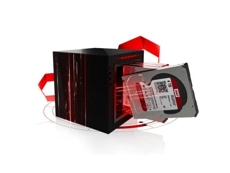 Western Digital Harddisk WD Red Plus 3.5" SATA 4 TB