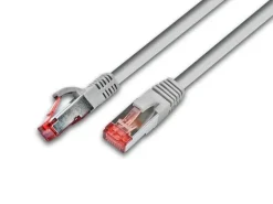 Wirewin Patchkabel RJ-45 - RJ-45, Cat 6A, S/FTP, 2 m, Grau
