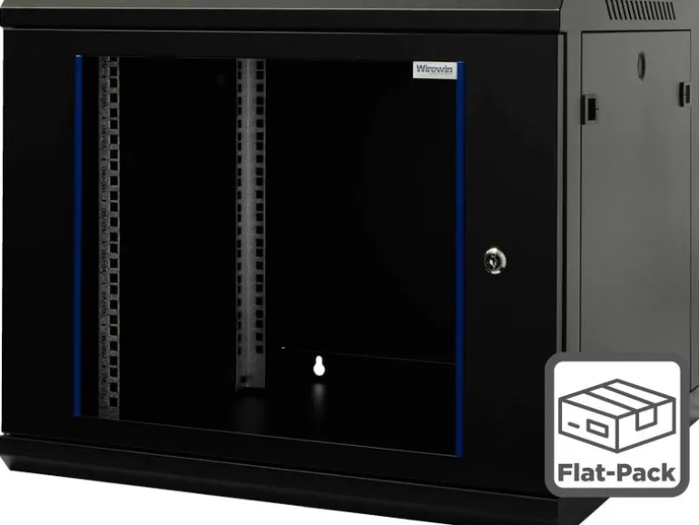 Wirewin Wandschrank 600X450X9U Pro 3rd Gen 19" / 9HE / Flat-Pack