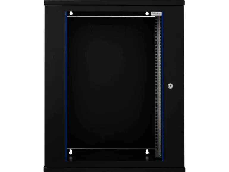 Wirewin Wandschrank 600X600X15U Pro 3rd Gen 19" / 15HE / Schwarz